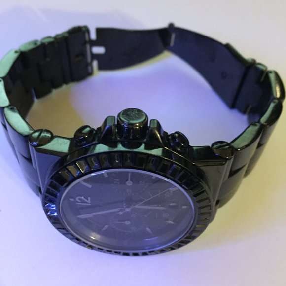 Michael Kors Men's Dylan Black Watch - Picture 2 of 5